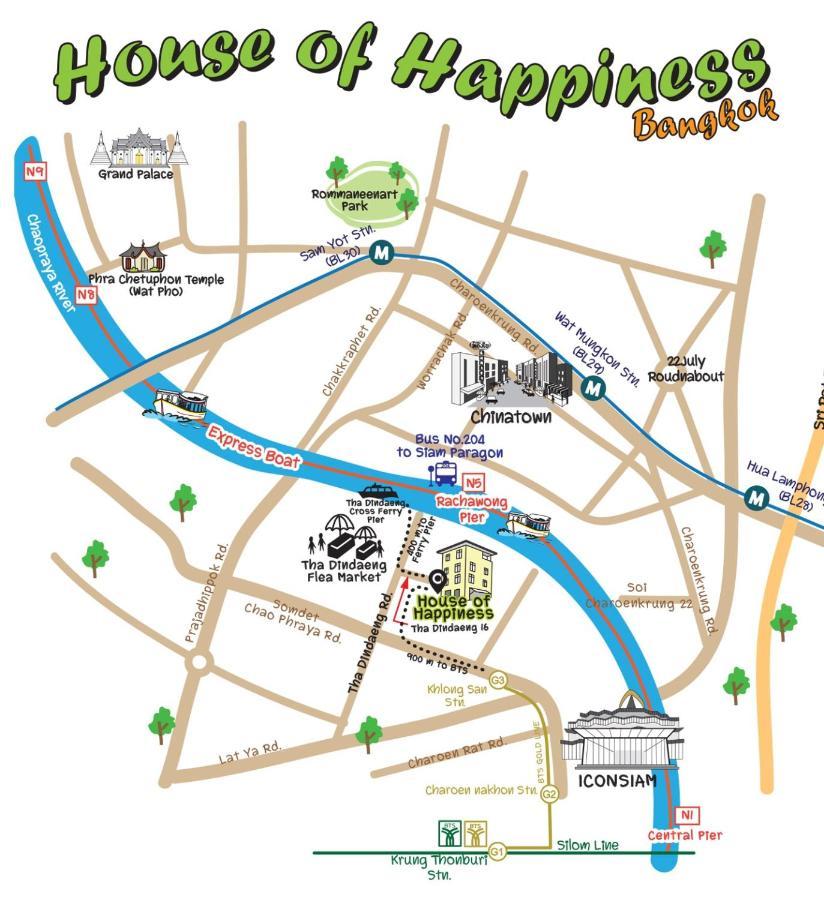 House Of Happiness Aparthotel Bangkok Bagian luar foto